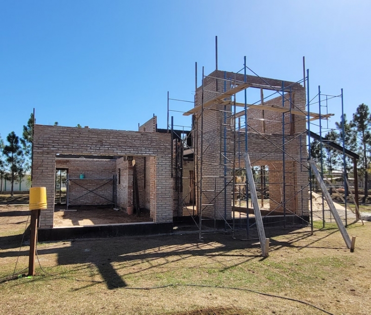 Avance de obra | Cabañas en el Nuevo Camping de Puerto Gaboto